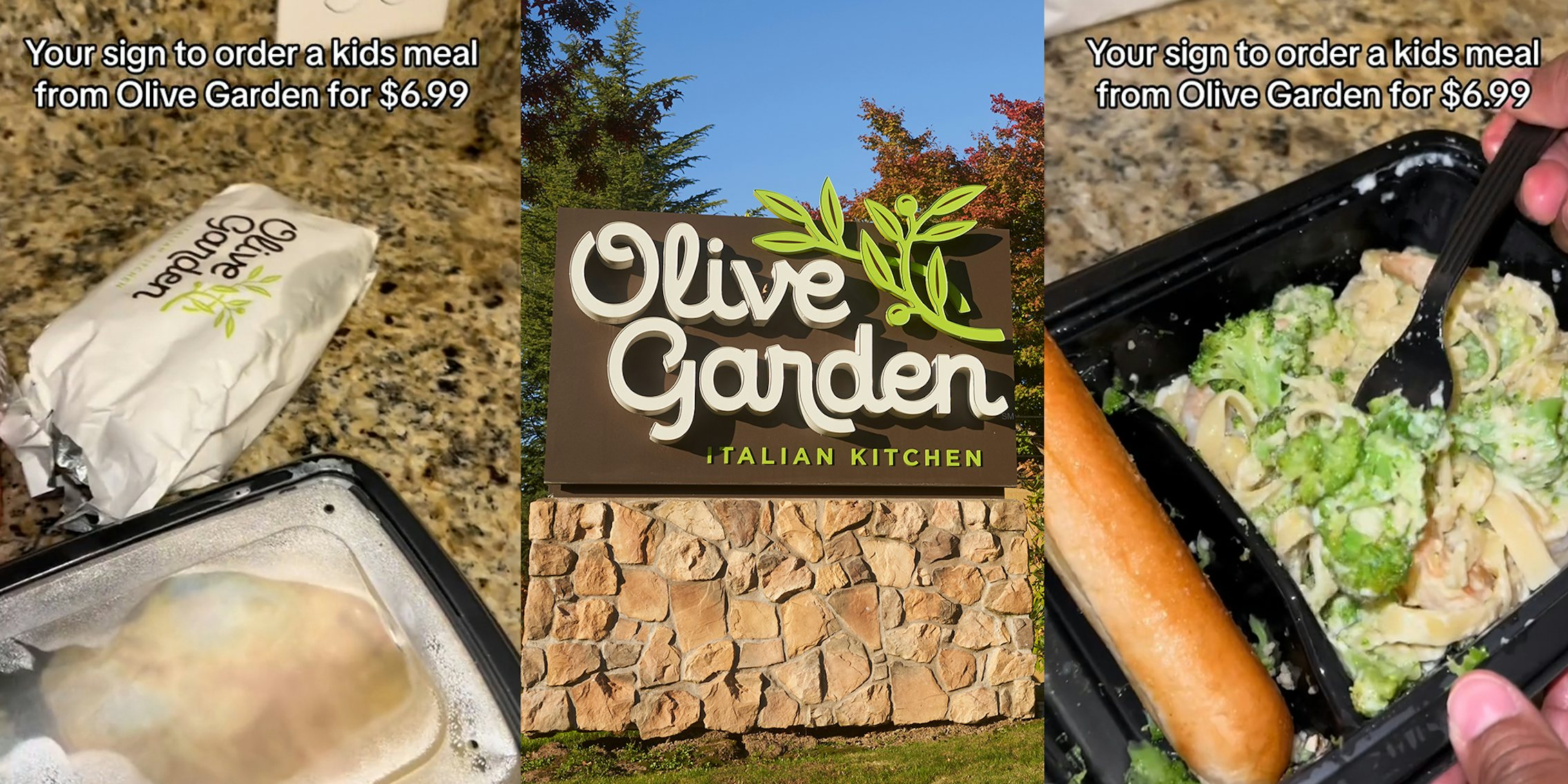 Olive Garden $6 meal hack