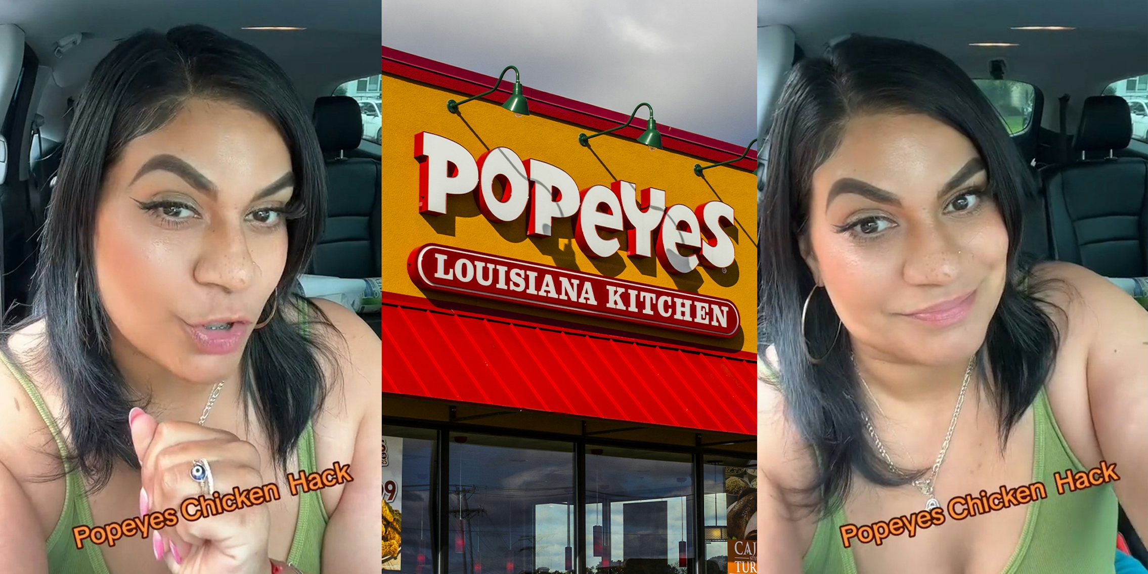 Customer shares Popeyes hack to get 2 pieces of chicken and a large drink without completing survey