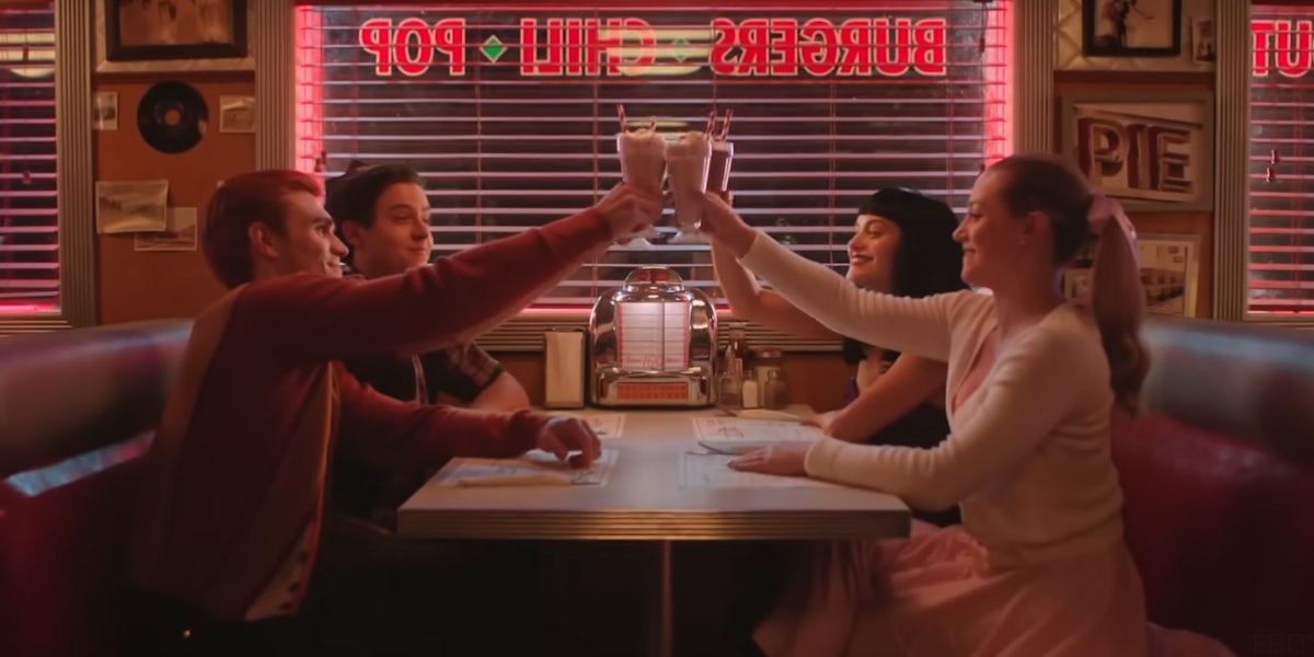'Riverdale' resolved its iconic love triangle with a foursome