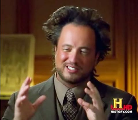 conspiracy theory memes ancient aliens