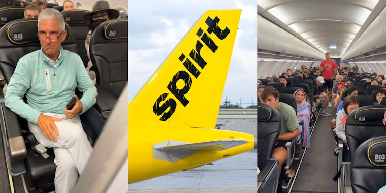 Spirit Airlines passenger stuck waiting for 7 hours