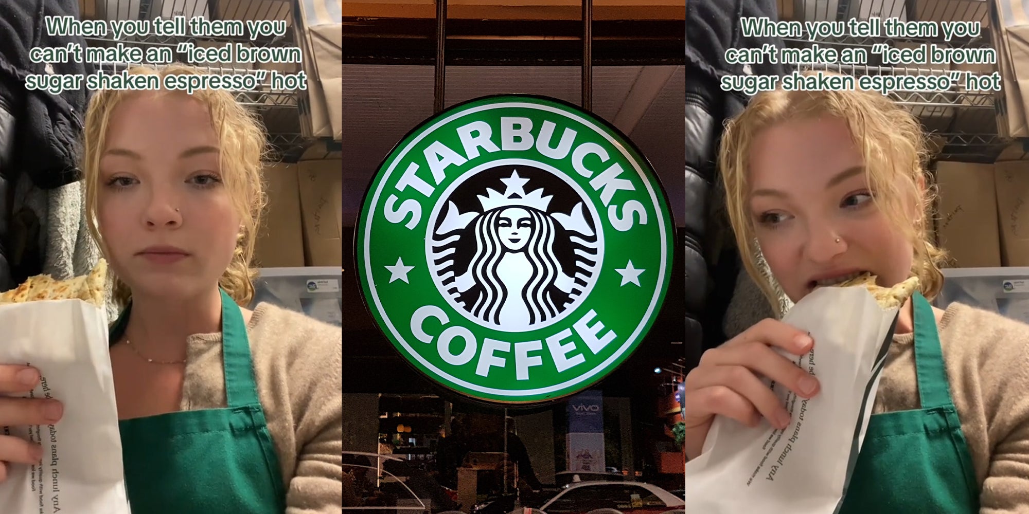 Starbucks Barista Slams Customer Who Orders Iced Shaken Espresso Hot 4537