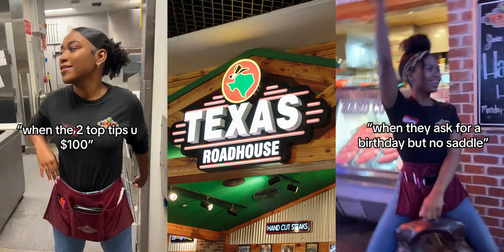 Texas Roadhouse workers praise customers who don’t want saddle on birthday