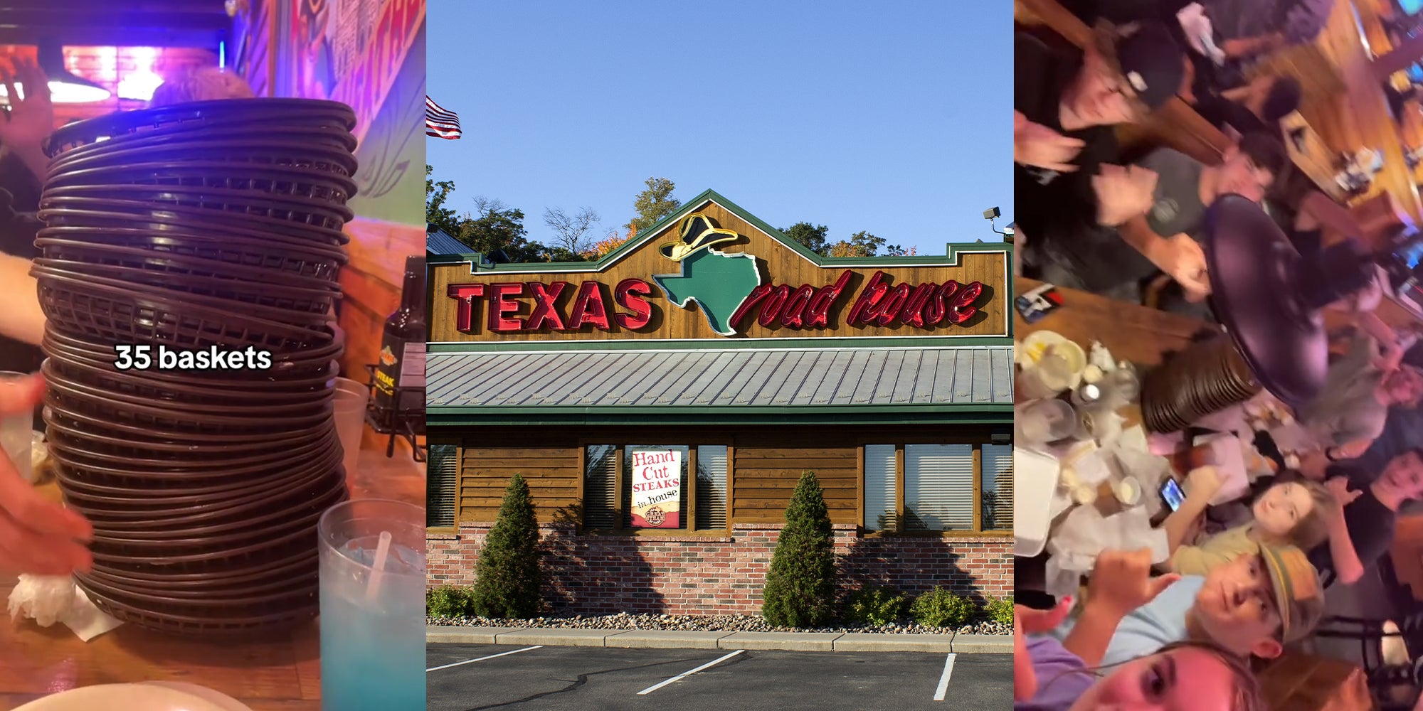 Texas Roadhouse Customers Eat 35 Baskets of Bread Rolls