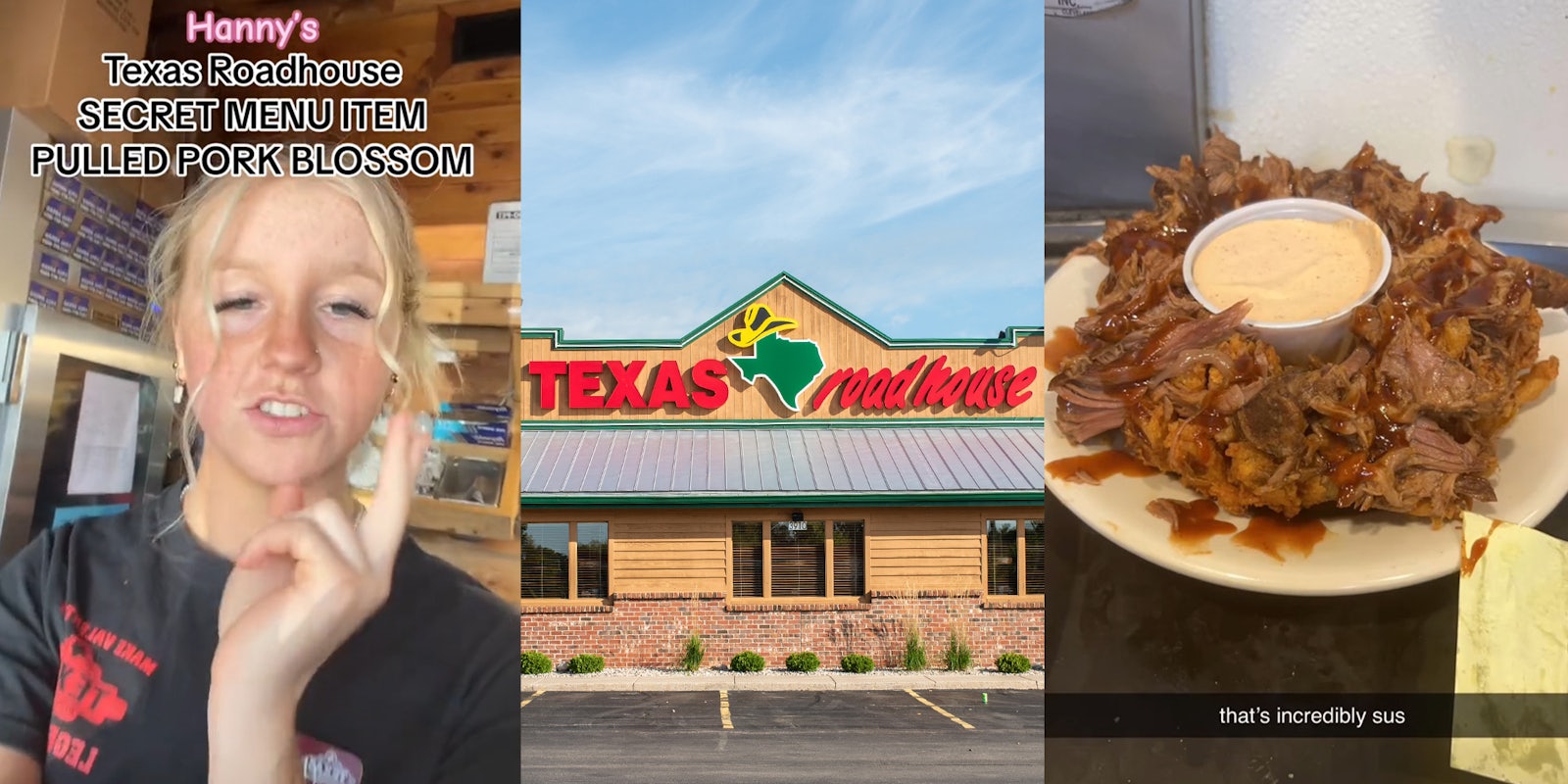 Texas Roadhouse secret menu: Pulled pork cactus blossom