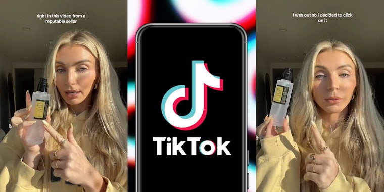 Influencer says in PSA that TikTok shop sent her snail mucin dupe instead of brand name