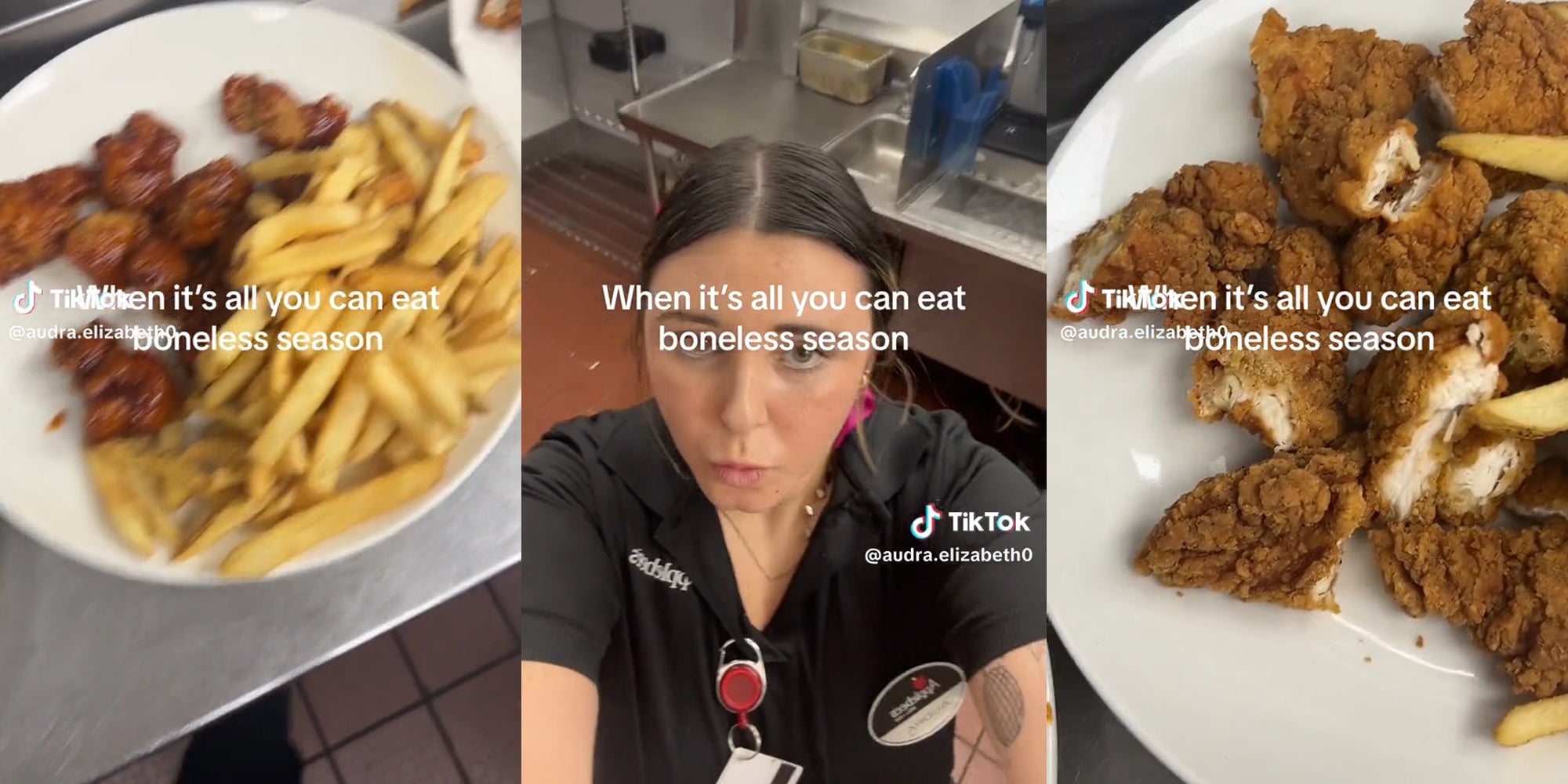 Applebee’s Worker Runs Out of 'Endless' Boneless Wings