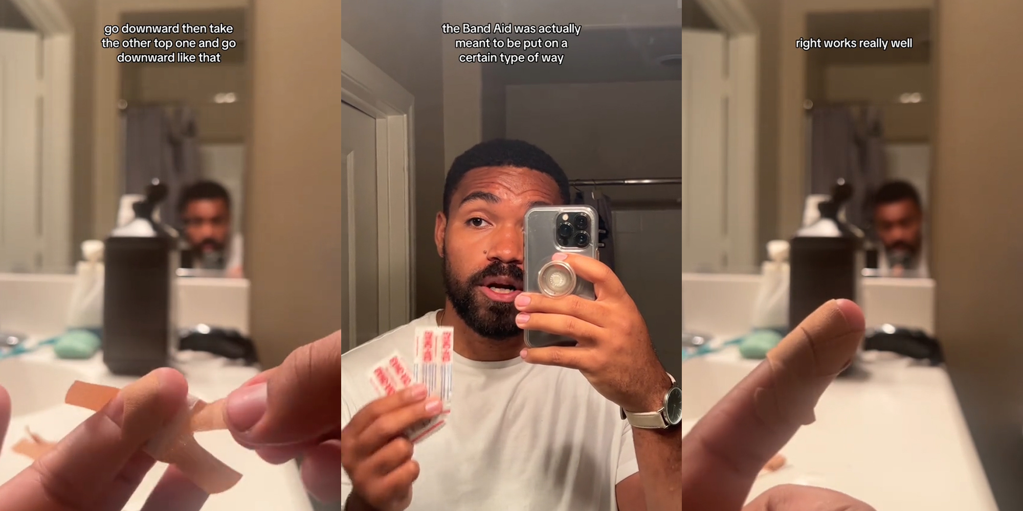 Hack Expert Shows How To Properly Apply BAND AID To Finger   Bandaids The Right Way Tiktok 