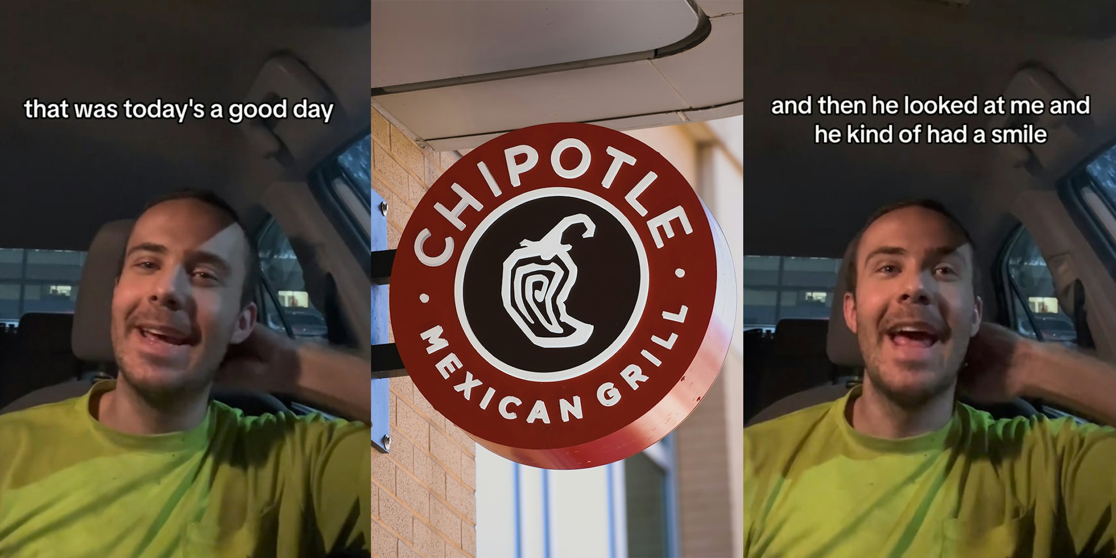 chipotle worker doesn't charge extra nice customer