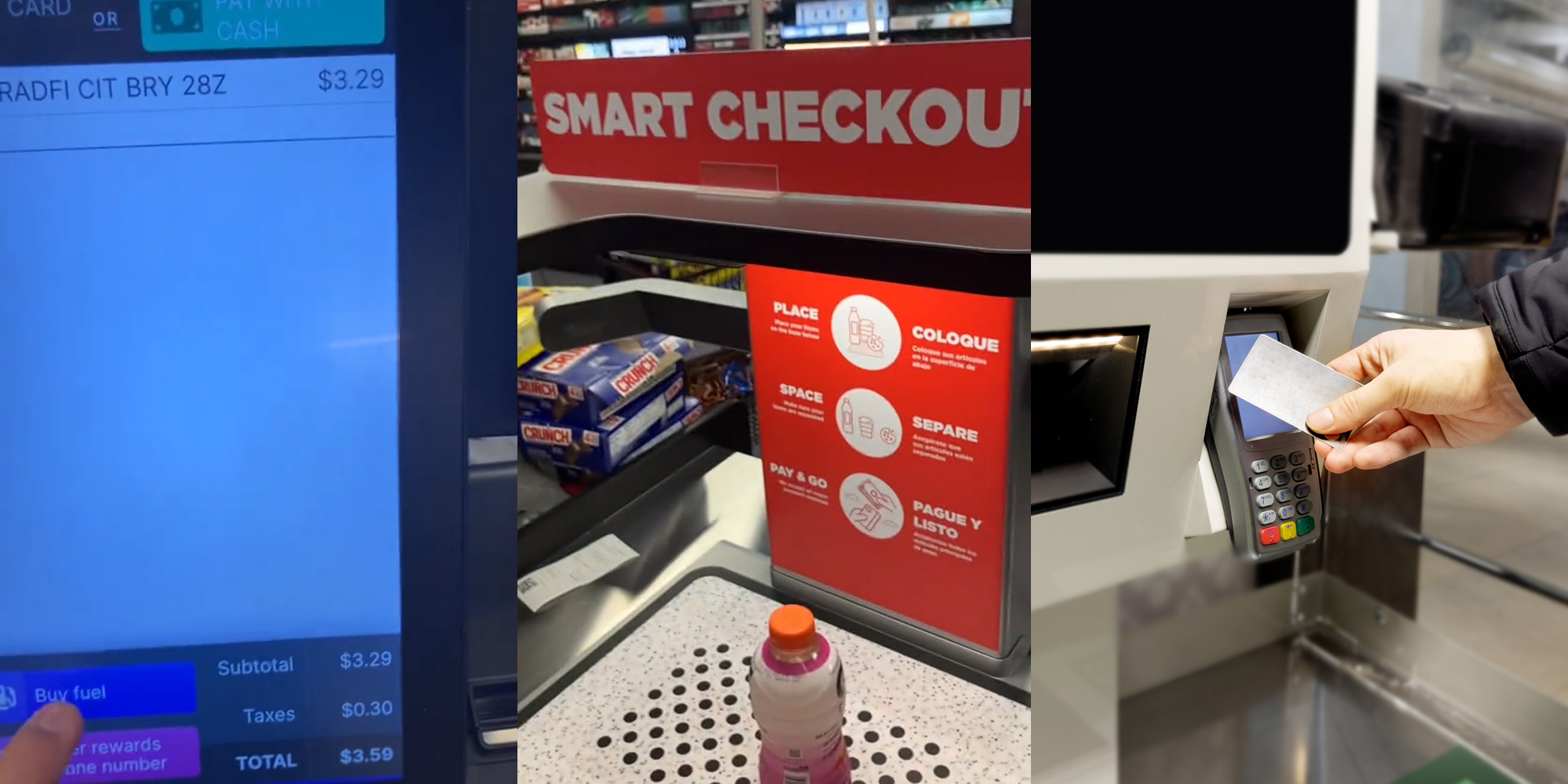 Smart checkout store