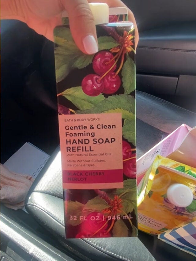 Customer Shares Hack for Free Bath and Body Works Soap