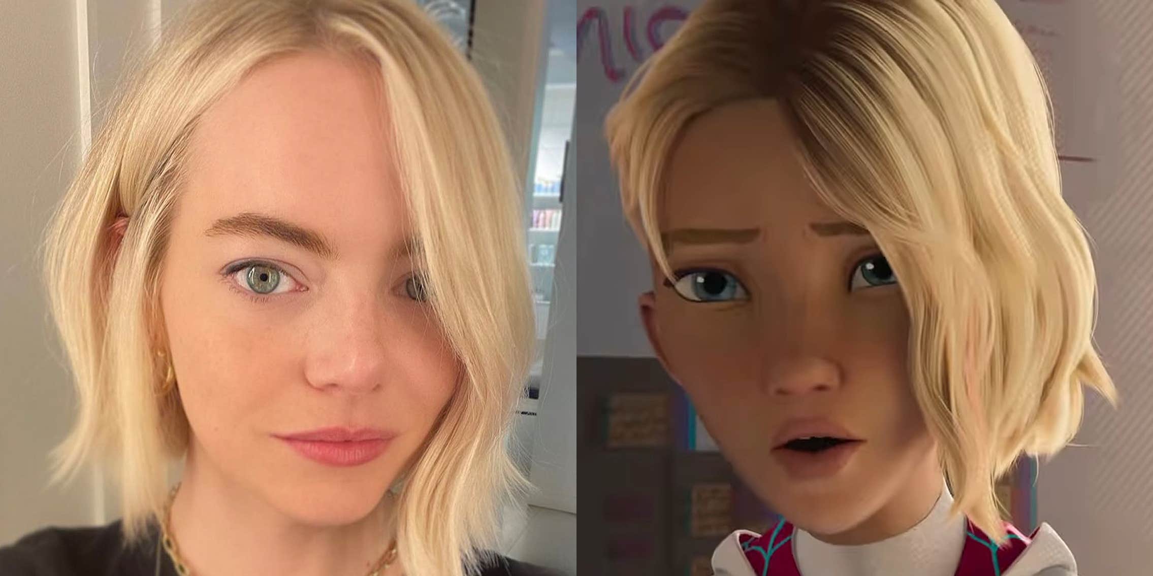 SpiderMan fans want Emma Stone to play SpiderGwen thanks to her new