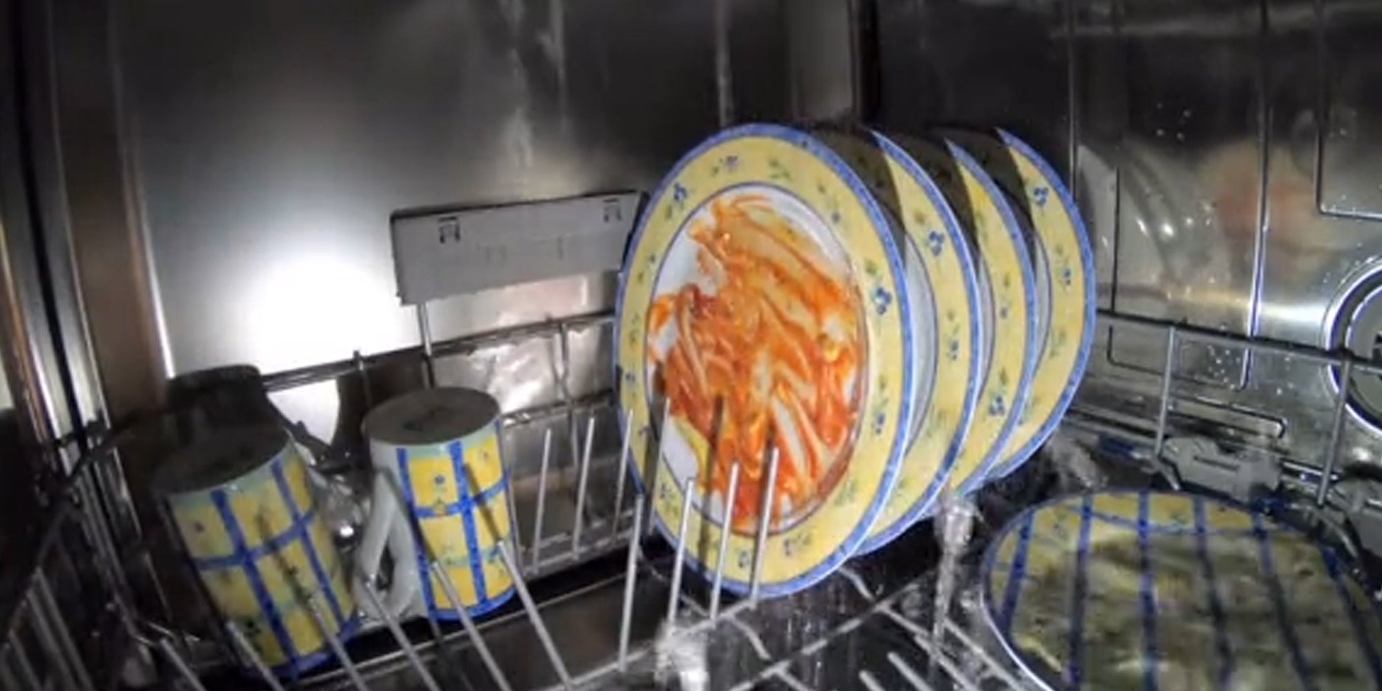 Person Puts Camera in a Dishwasher To Show How It Works