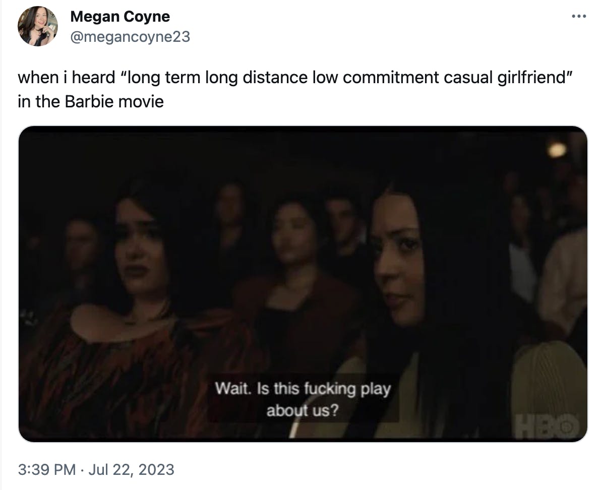 low commitment casual girlfriend meme using a reaction image from euphoria