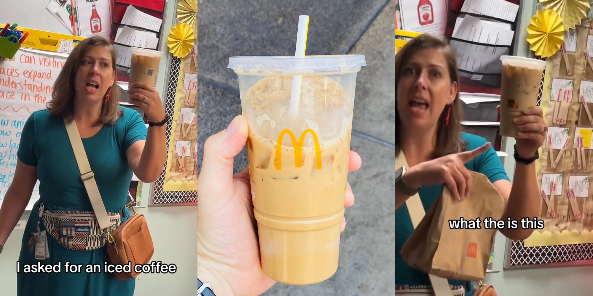 McDonald’s Customer Asks For Iced Coffee. It’s Full of Milk.