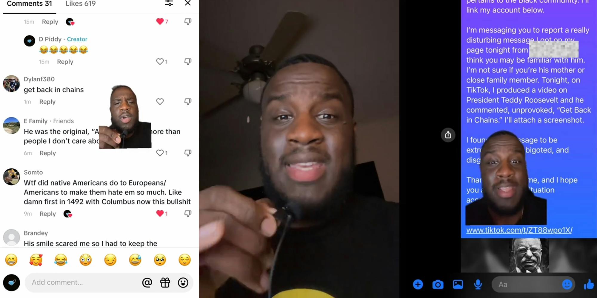 Creator Finds Racist Commenter and DMs His Mom