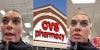 CVS customer catches 85-year-old lady shoplifting.