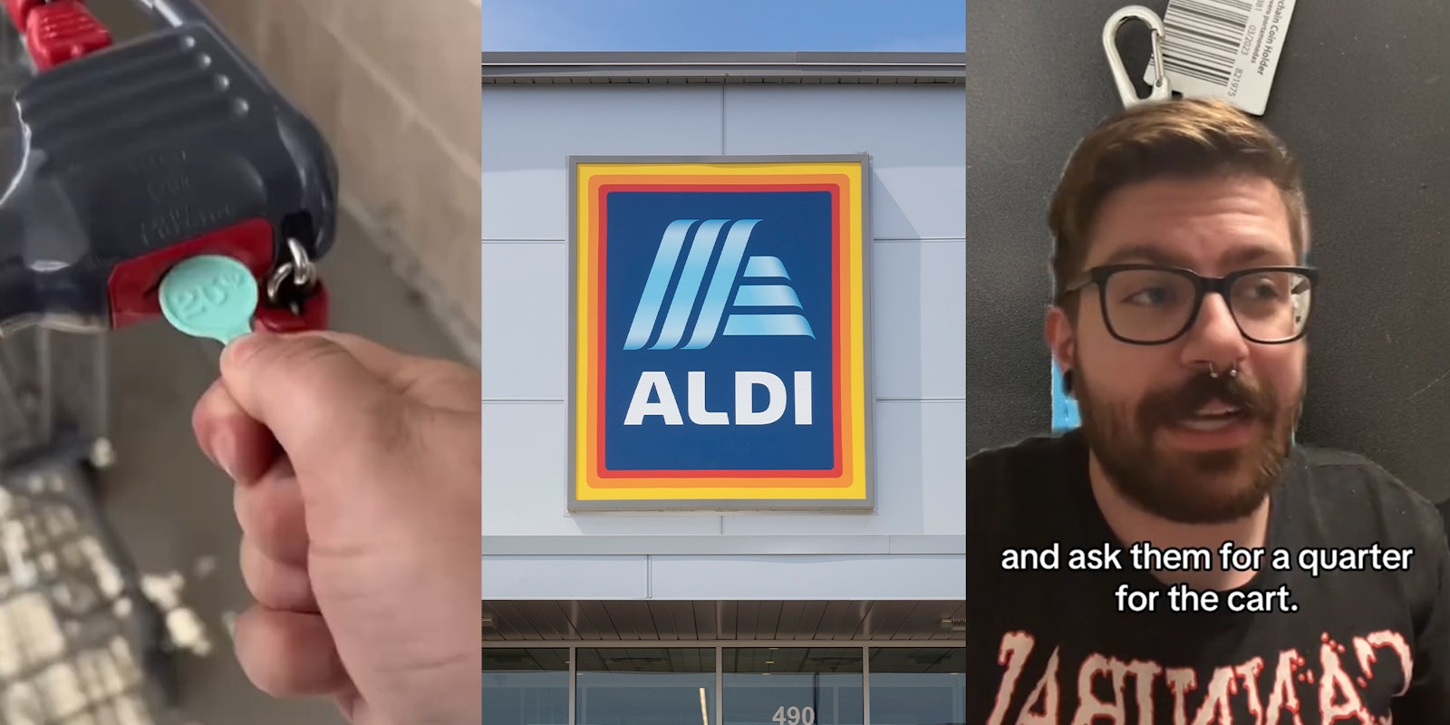 aldi worker explains why not to use aldi shopping cart hack