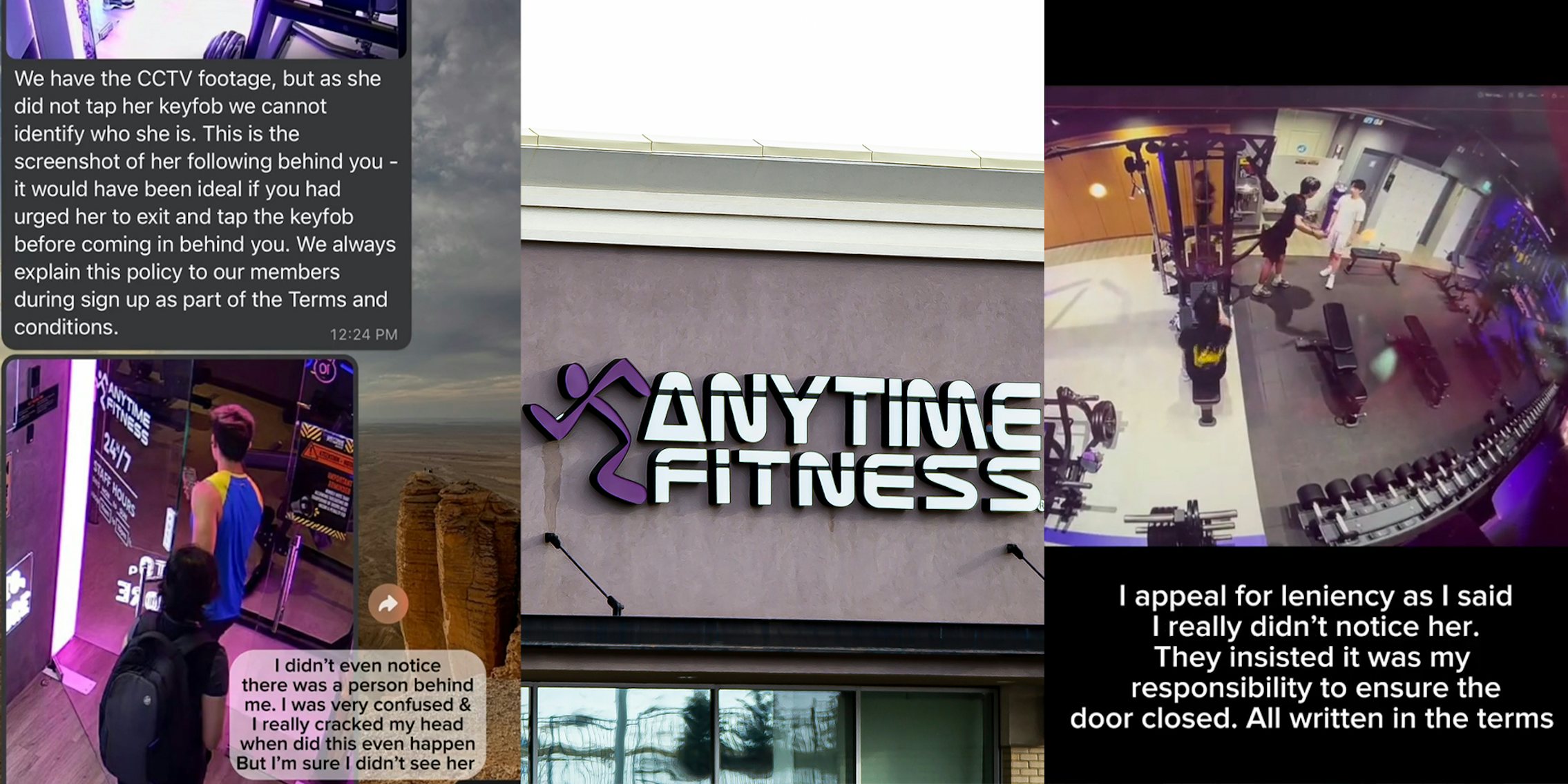 Anytime Fitness tried to charge customer $60 after non-member snuck into gym behind him