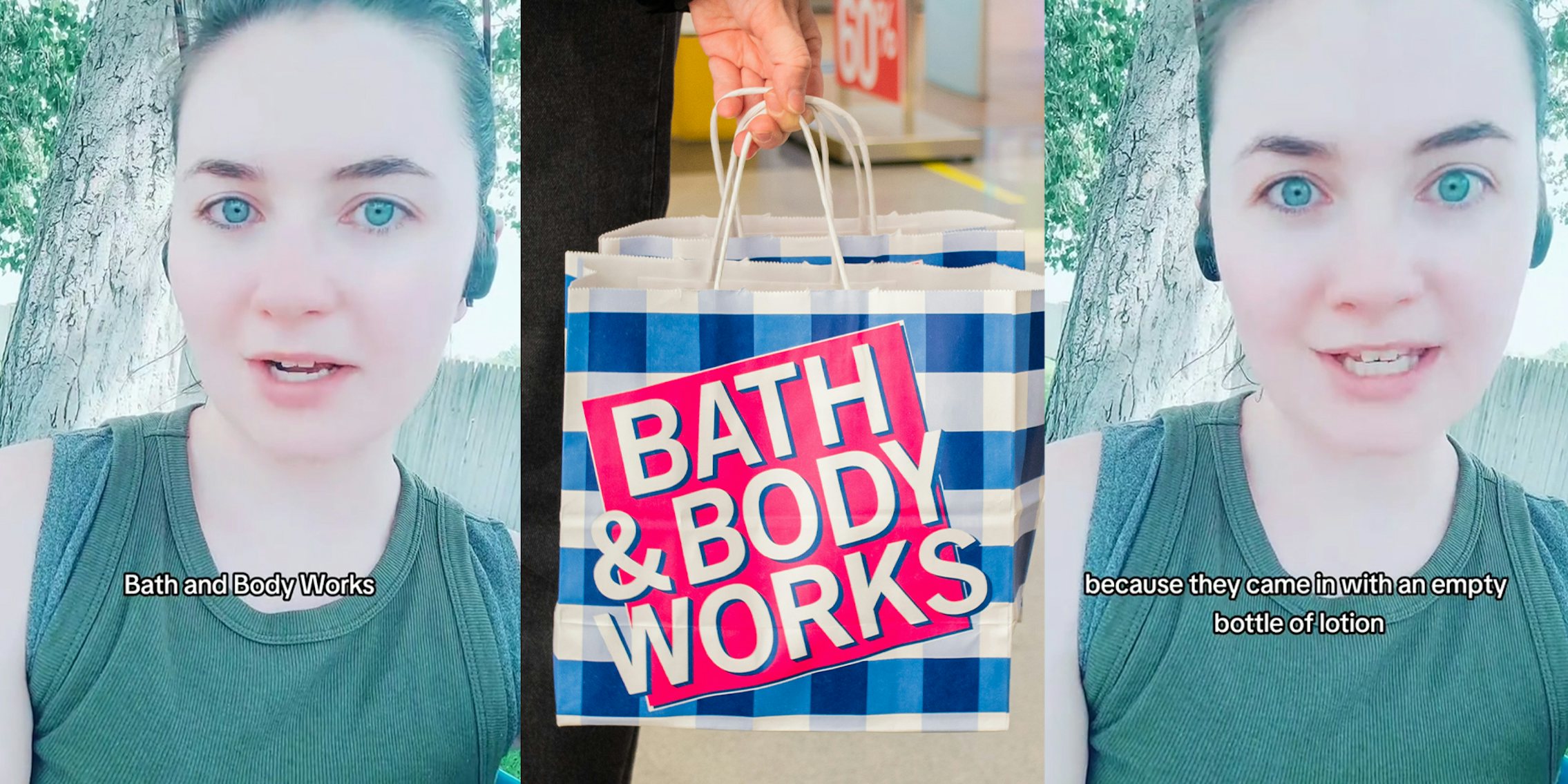 Bath & Body Works worker exposes store's return policy