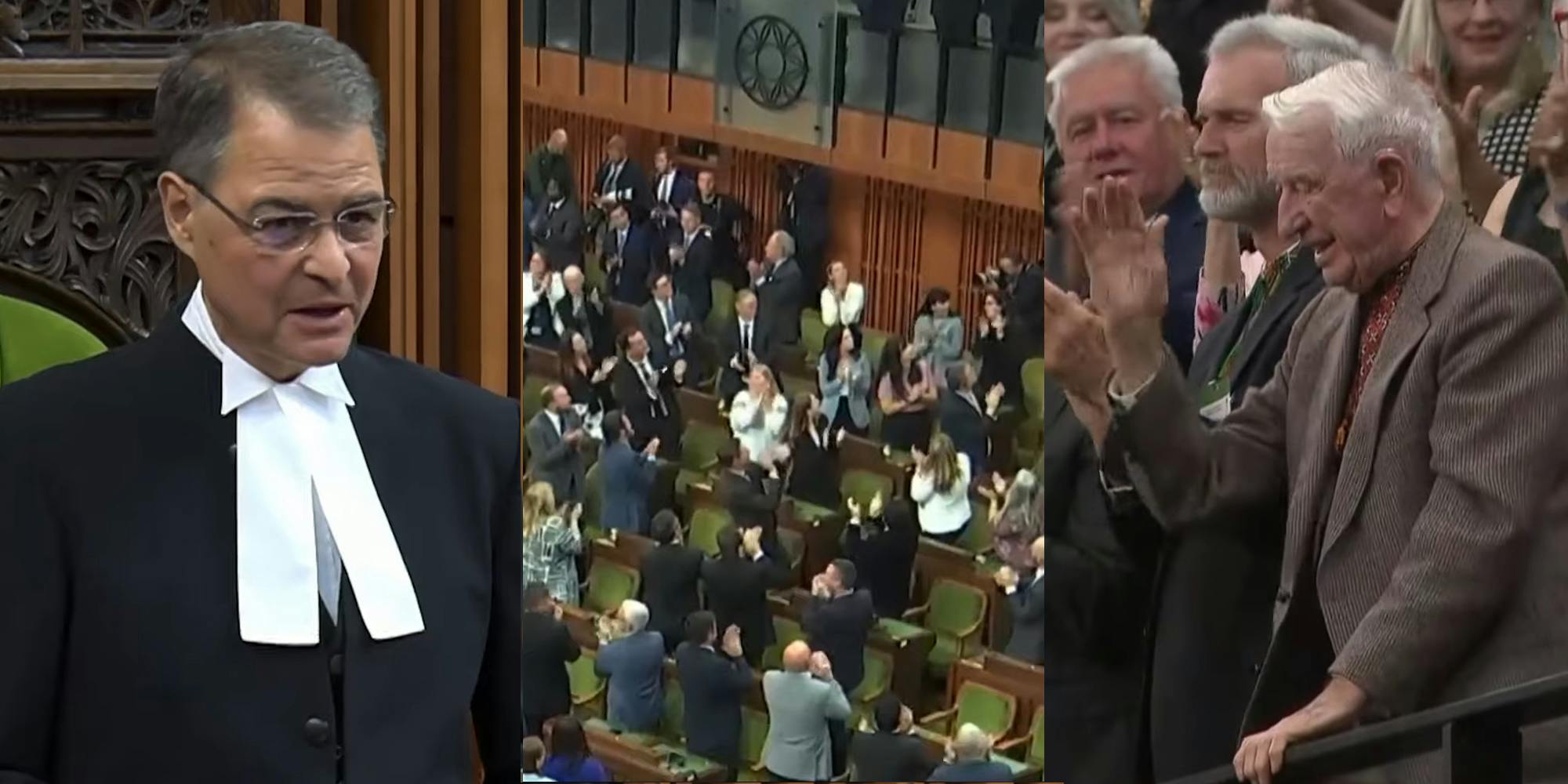 Canadian House of Commons Slammed Online for Weak Apology for Standing Ovation for Waffen SS Member