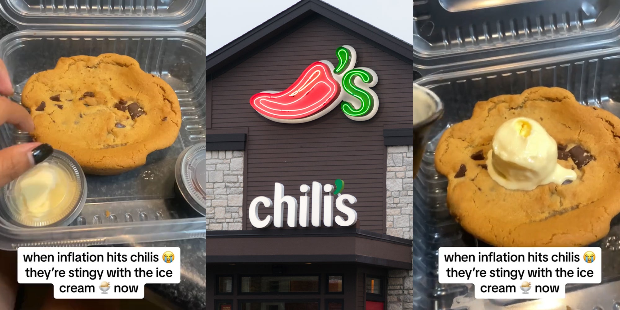 Chili’s Skimps on Ice Cream for Customer's Skillet Cookie