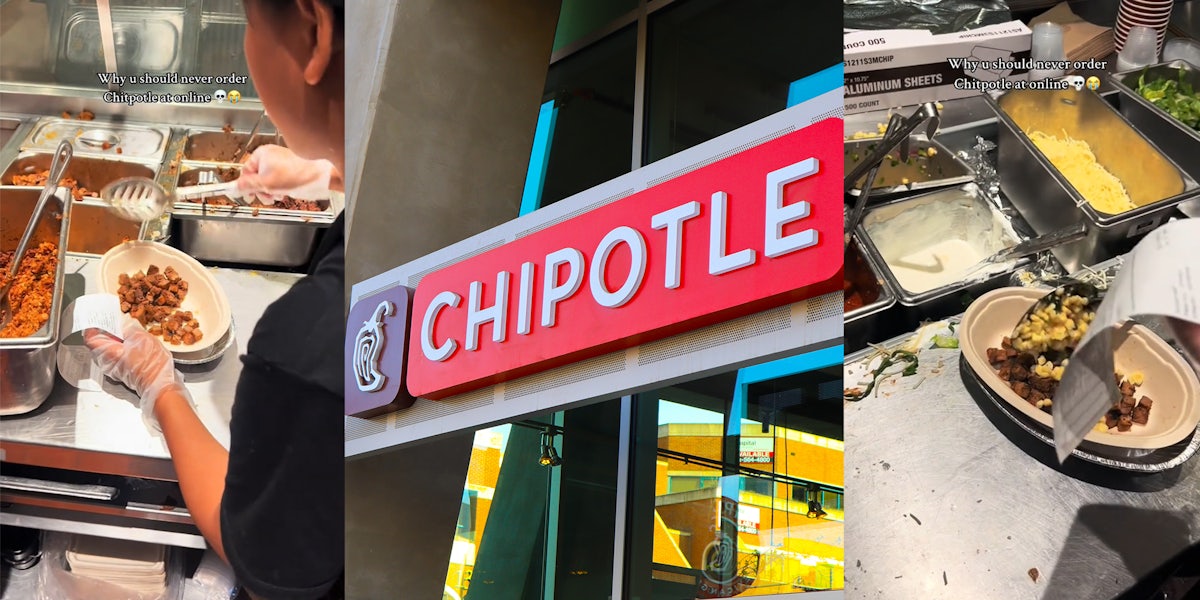 Chipotle workers share why you should never order online