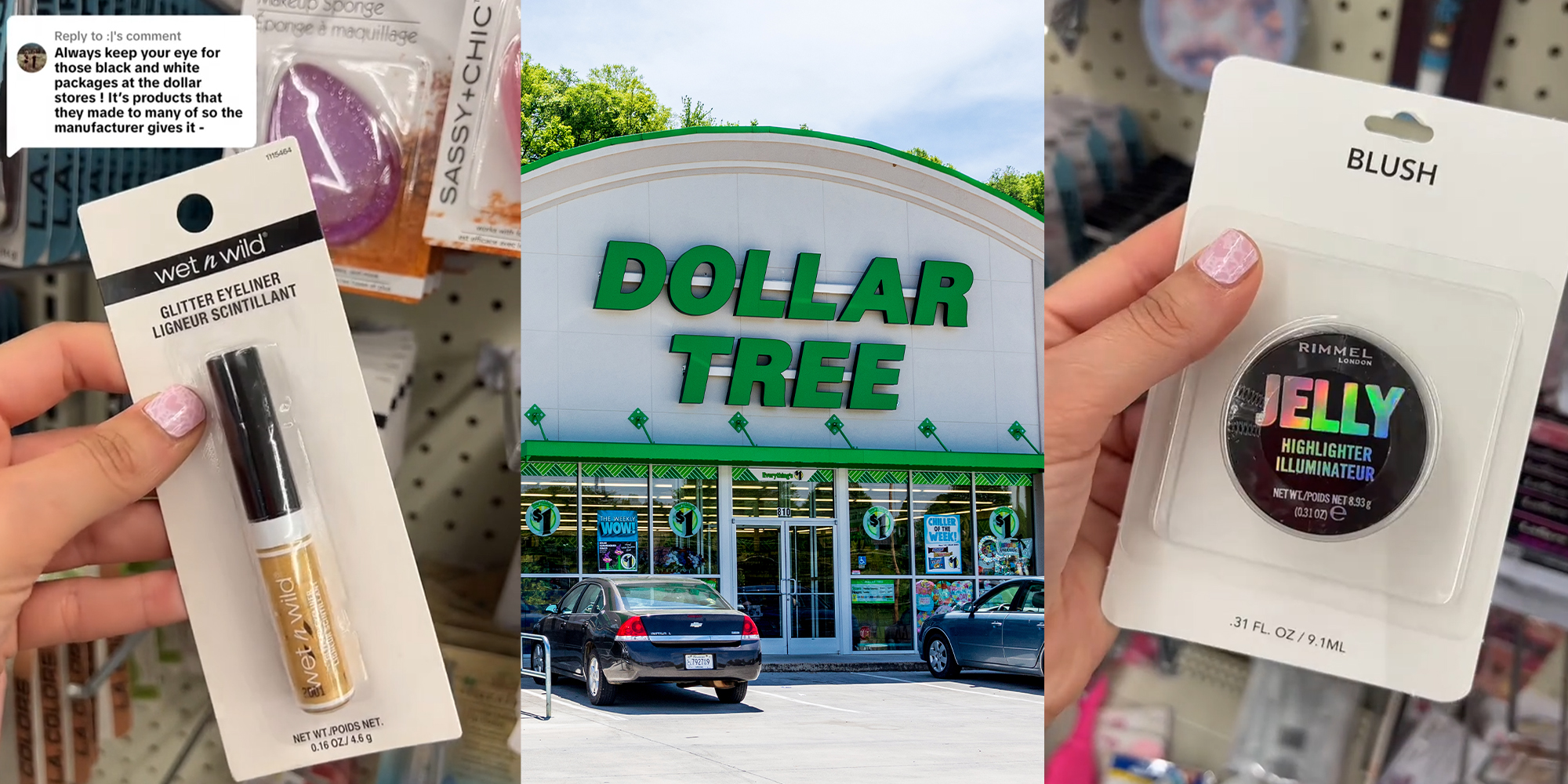 Shopper Shows How To Find Name-Brand Makeup At Dollar Tree