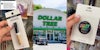 Shopper shows how name-brand beauty products are disguised at Dollar Tree