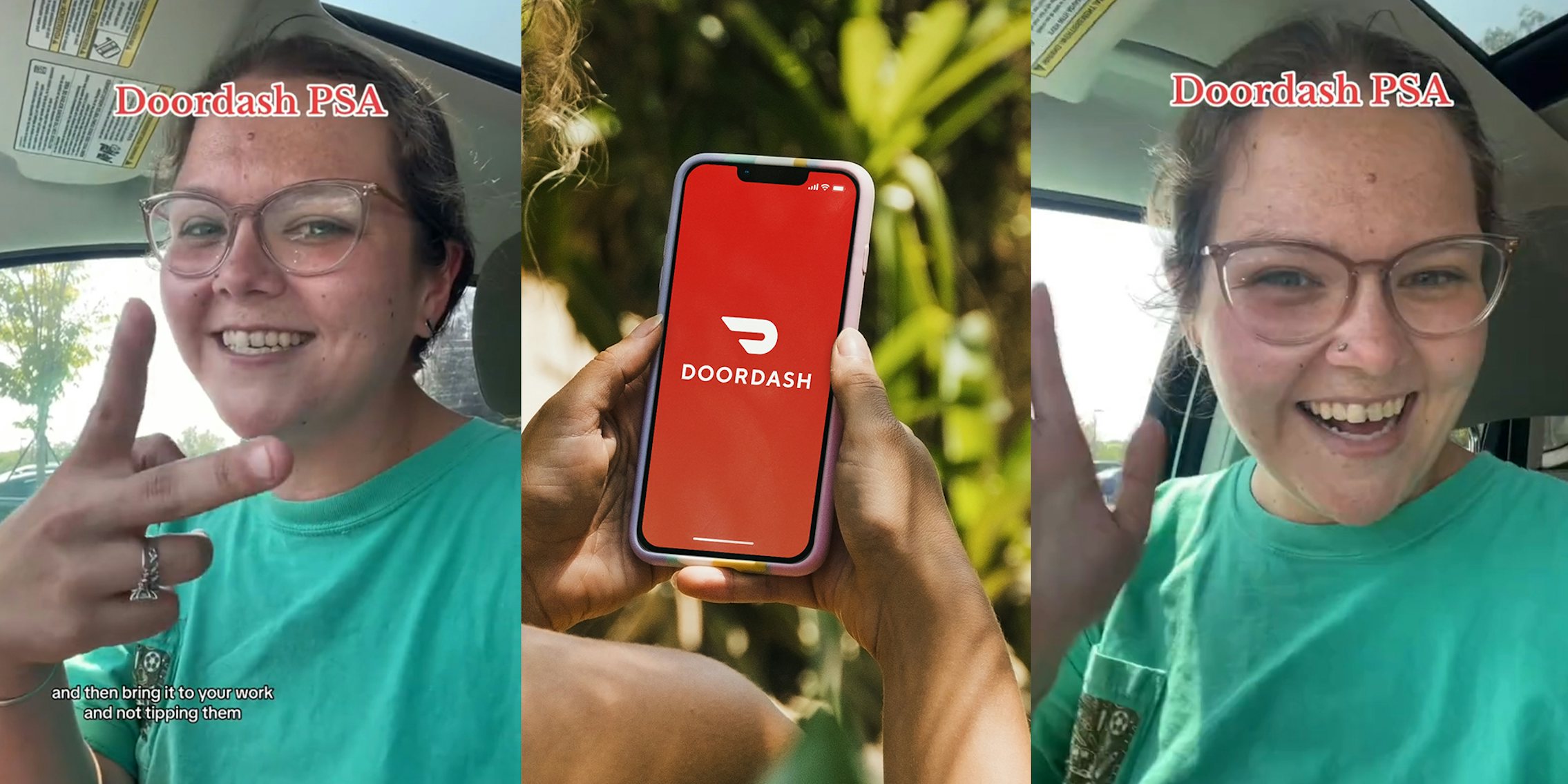 DoorDash driver says customer made her go to 2 different restaurants to pick up orders. She got no tip