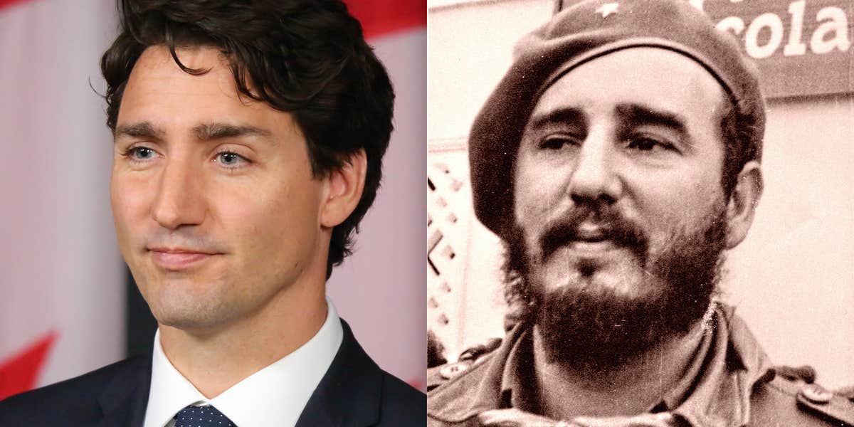Trudeau And Why Do People Think Fidel Castro Is Justin Trudeau's Dadi