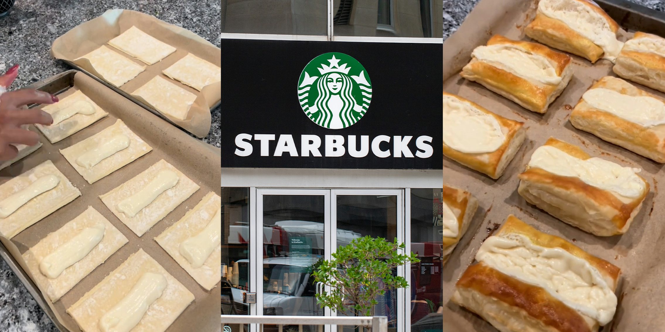 Customer shares hack to make Starbucks cheese danish at home