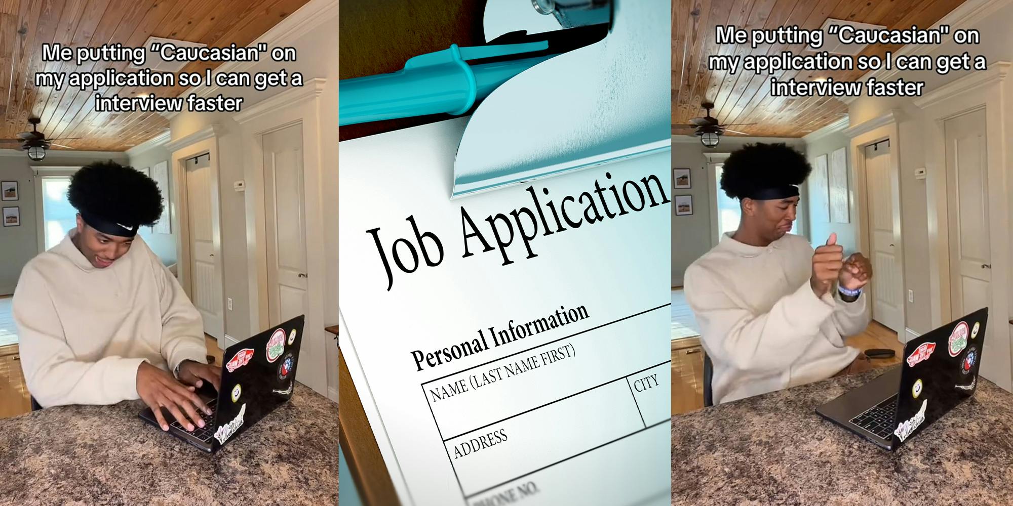 Black jobseeker says he puts ‘Caucasian’ on applications to get interviews faster