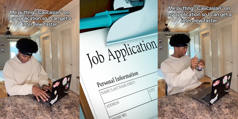 Black jobseeker says he puts ‘Caucasian’ on applications to get interviews faster
