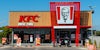 exterior building of fast food restaurant KFC