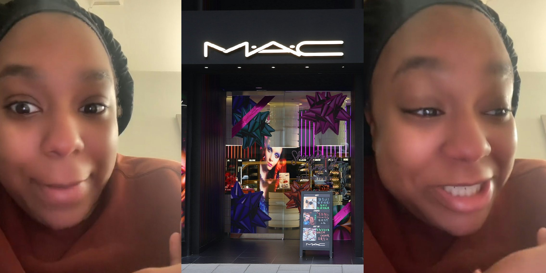 Former Mac Cosmetics worker came into return makeup wipes because they 'burned'