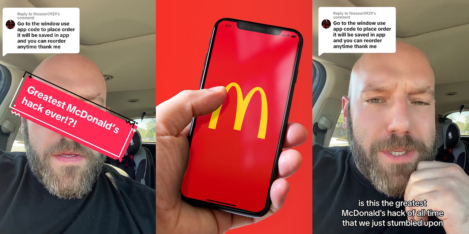 Former McDonalds Chef shares McDonald’s app hack