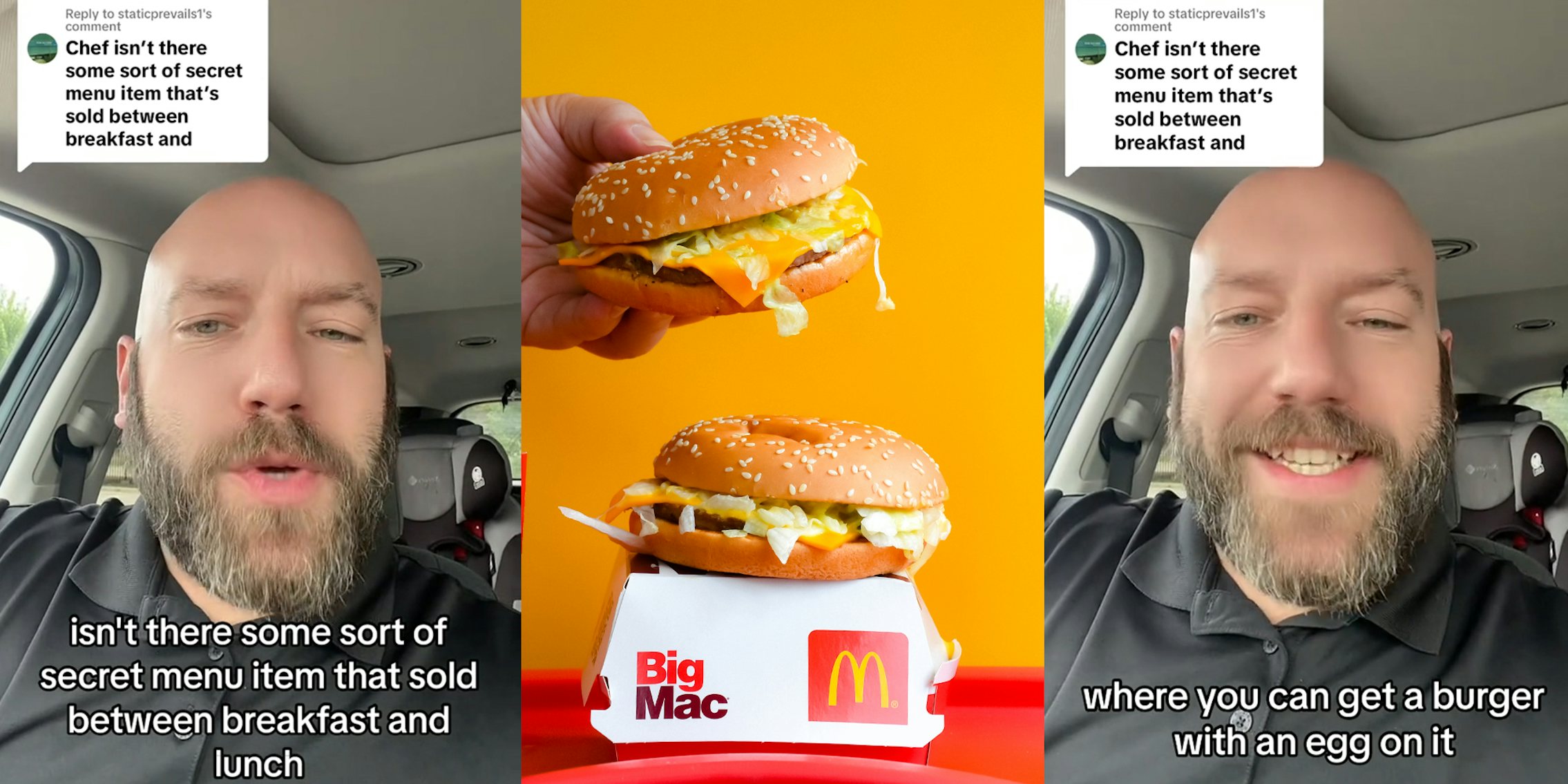Ex-McDonald's corporate chef reveals secret menu burger, the '10:35 burger'—and what's in it