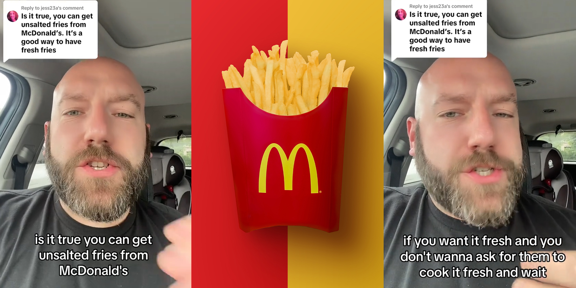 McDonald's Chef Reveals Secret To Getting Fresh Fries