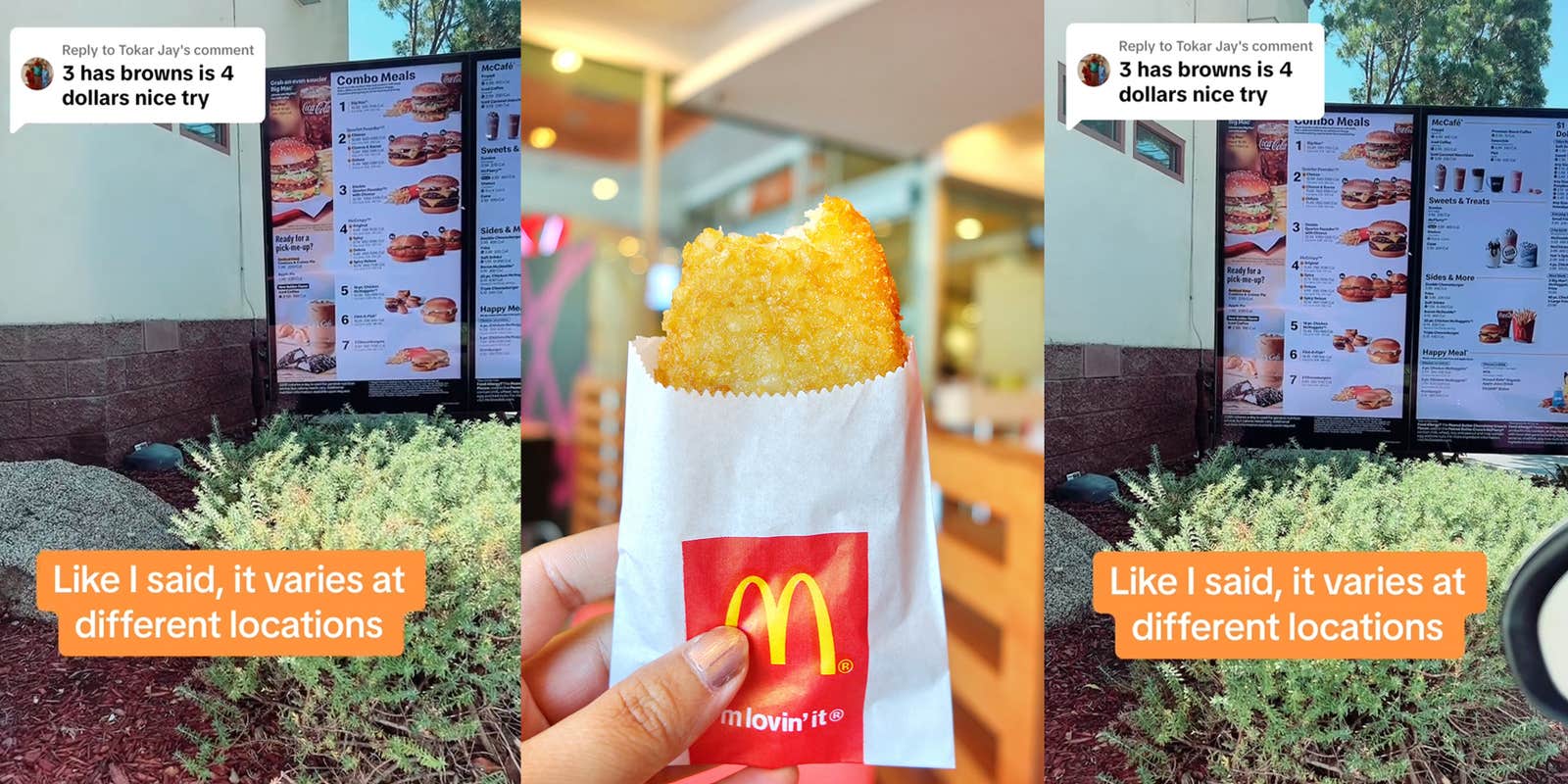 McDonald’s Customer Shocked That 3 Hash Browns Are $9.87