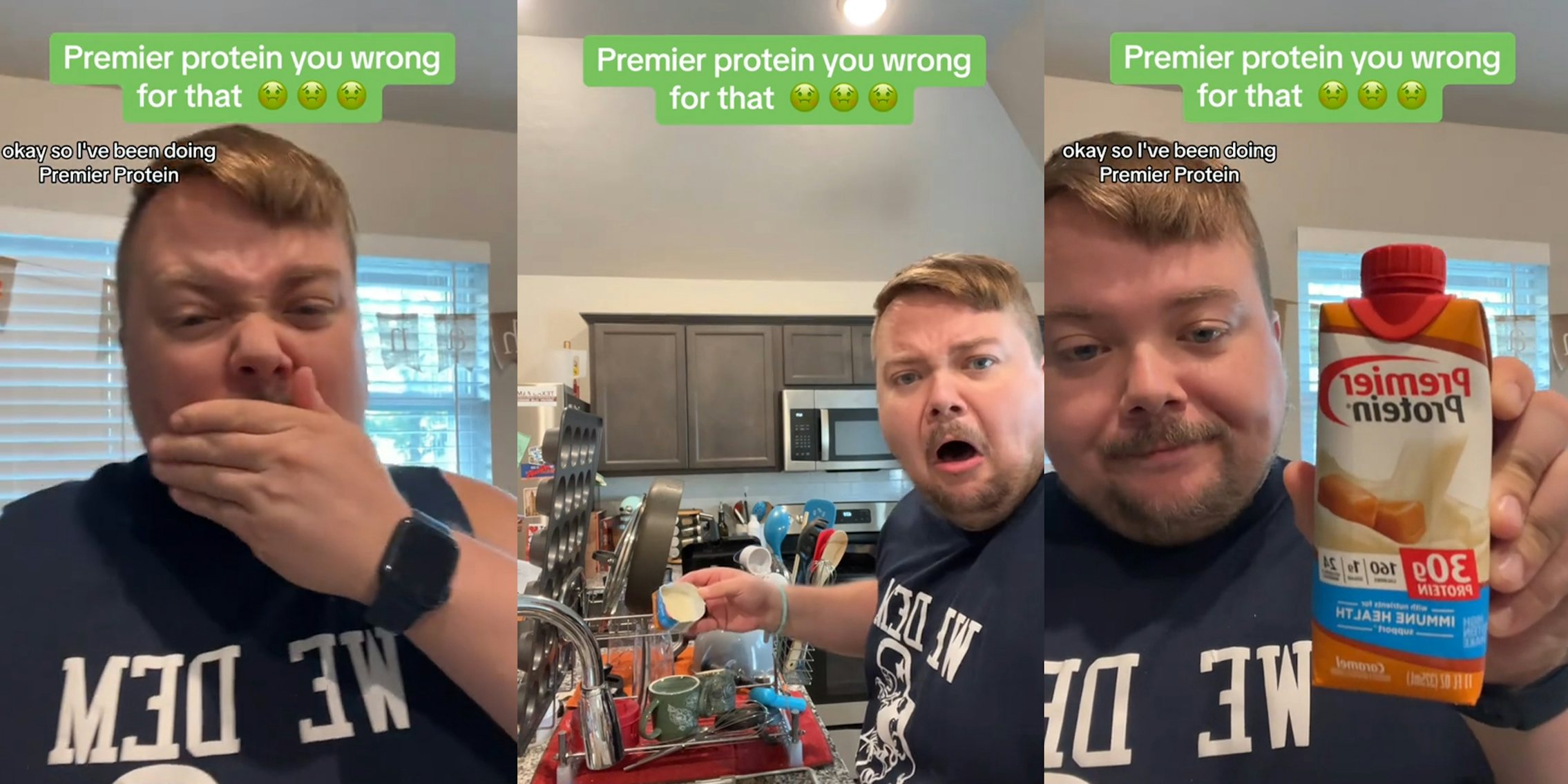 Sam's Club shopper exposes Premiere Protein shake