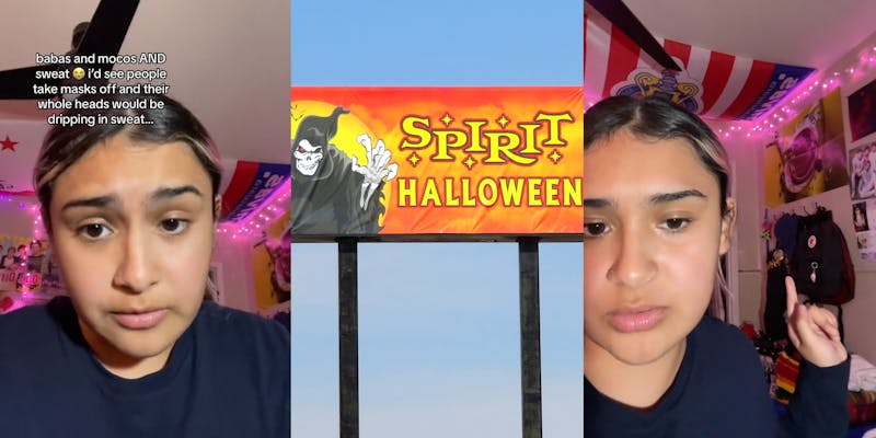 Former Spirit Halloween worker says masks get tried on by 'minimum 5 people a day'