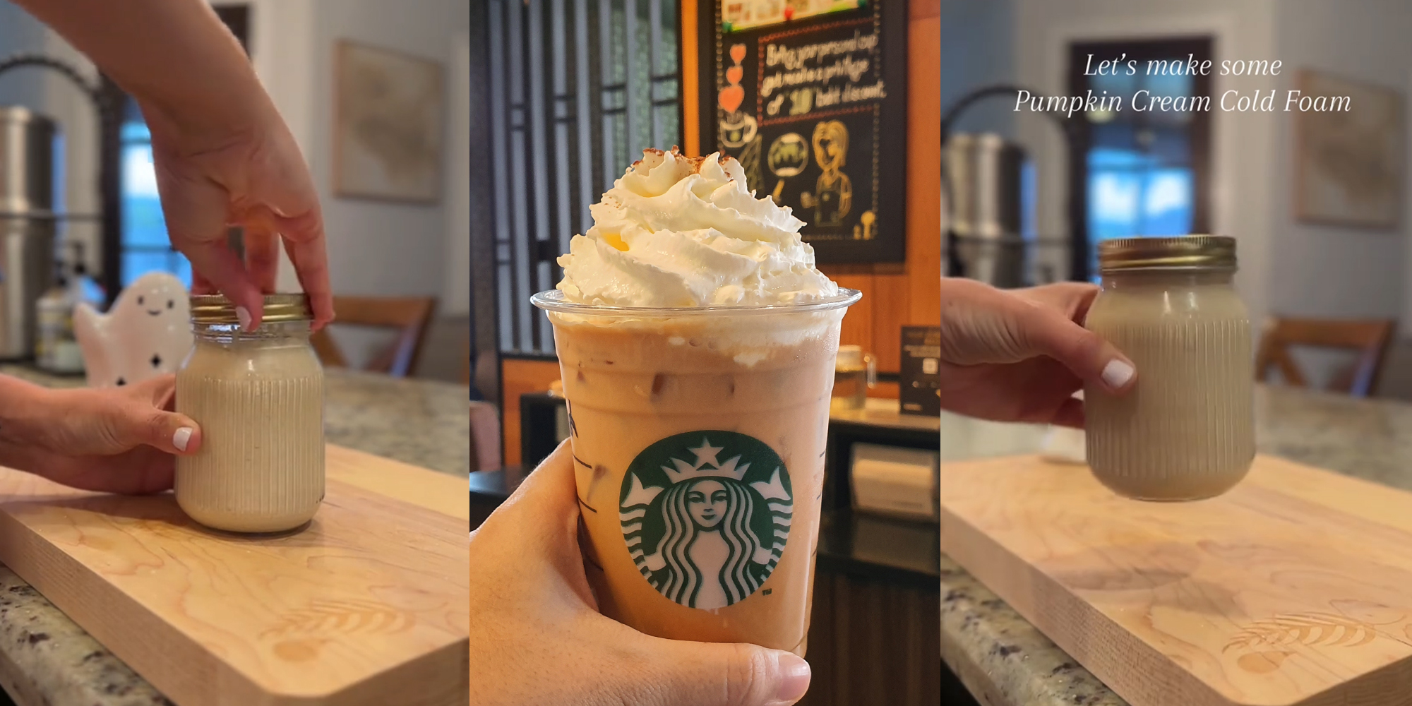 Starbucks deals cold foam