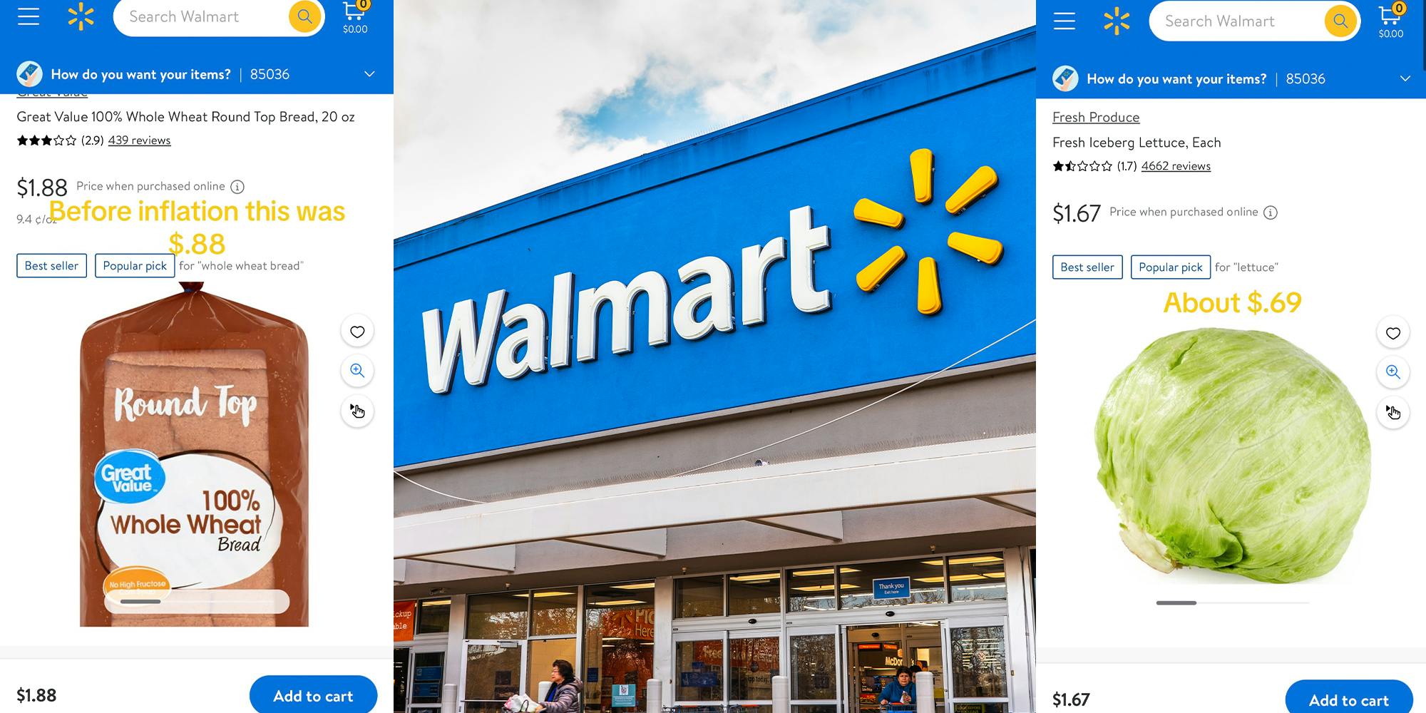 walmart customer shares items that increased in price, exposes brands