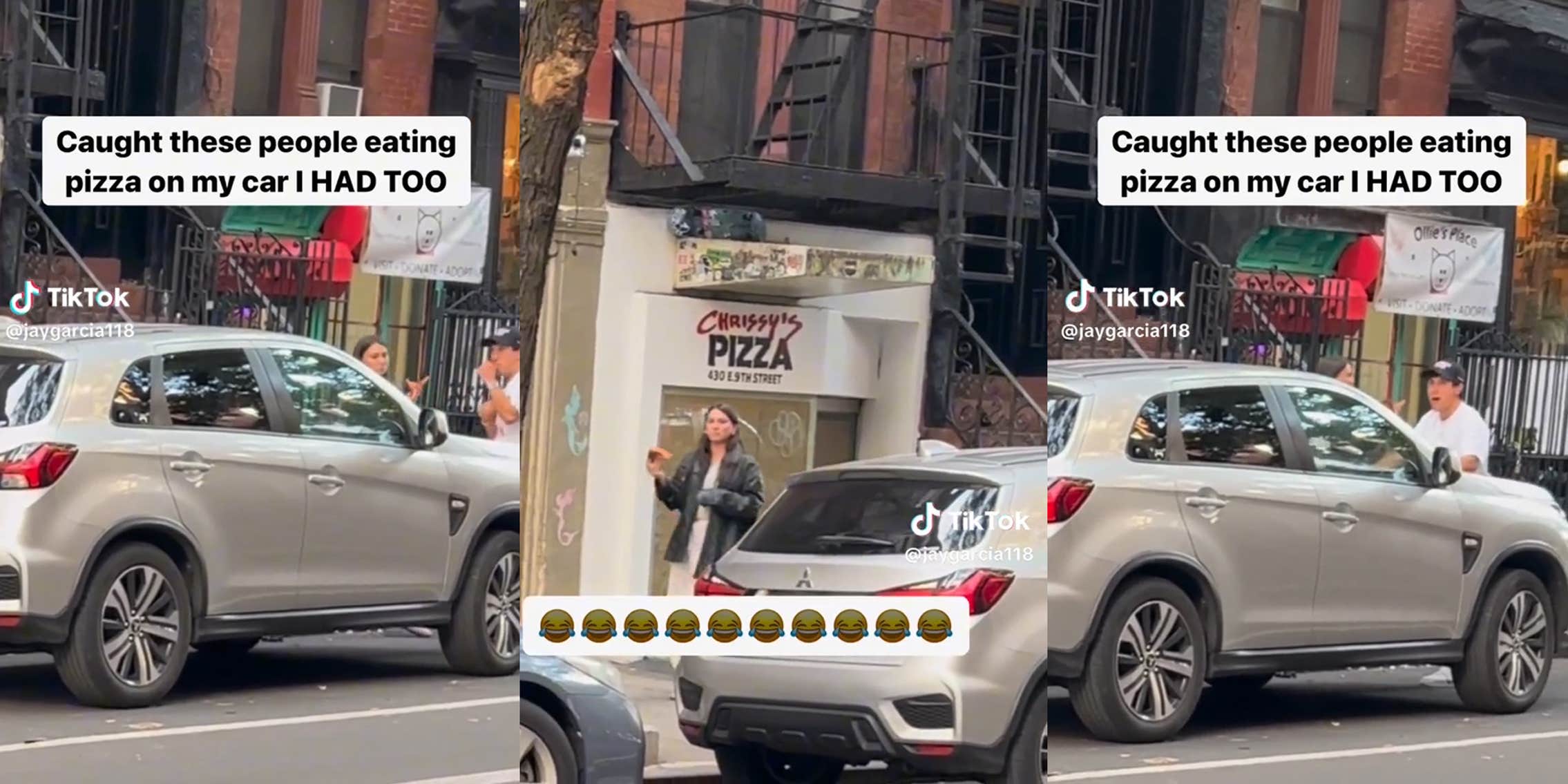 Car Eating Ruffuls People Eating In The Car