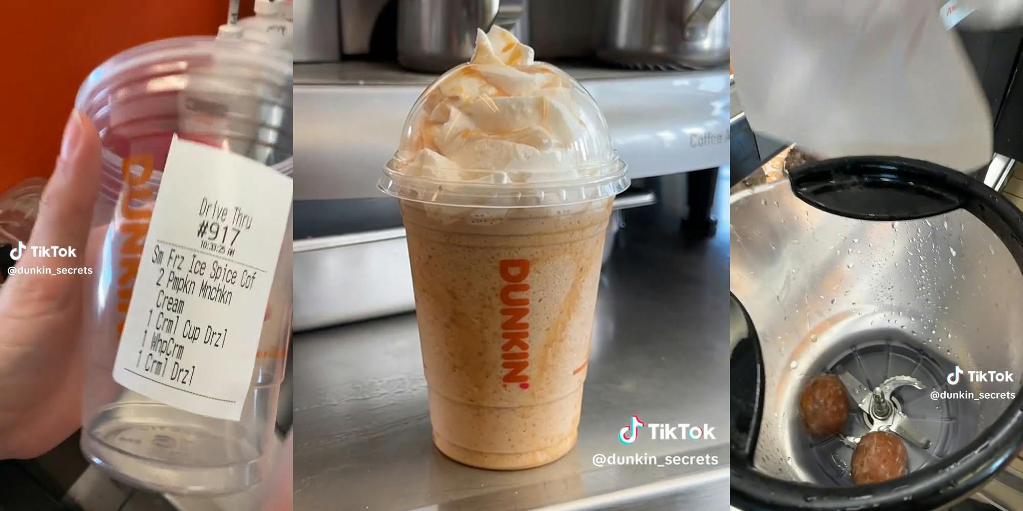 Dunkin Worker Shows How Ice Spice Munchkins Drink Is Made 5225