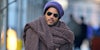 Lenny Kravitz massive scarf