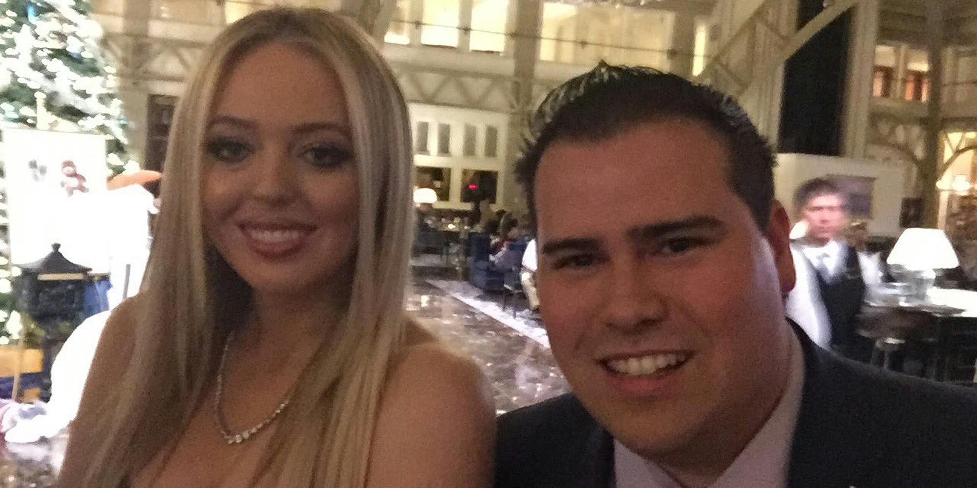 Omar Navarro selfie with Tiffany Trump