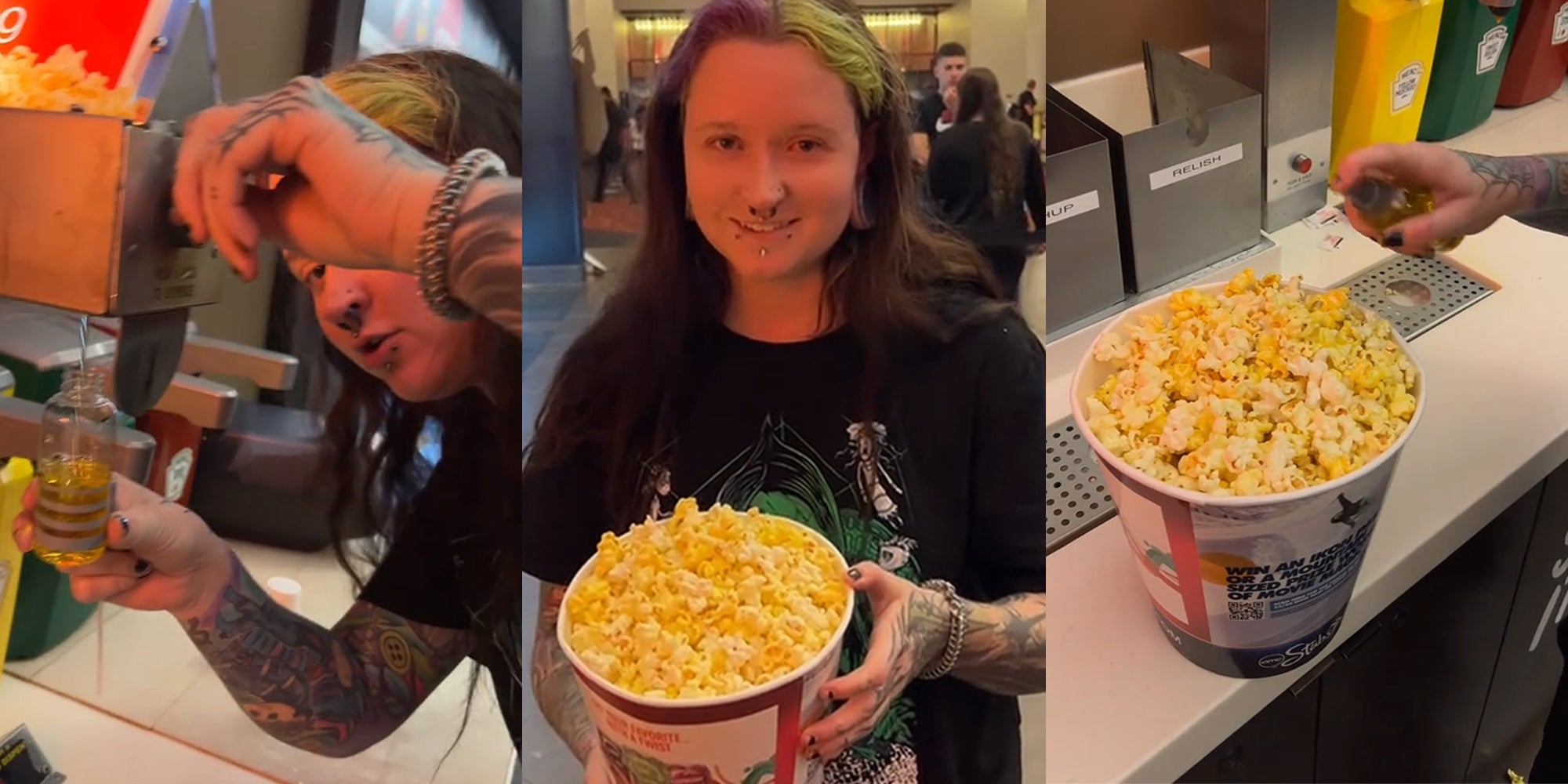 Viral TikTok Hack for Buttering Movie Theater Popcorn