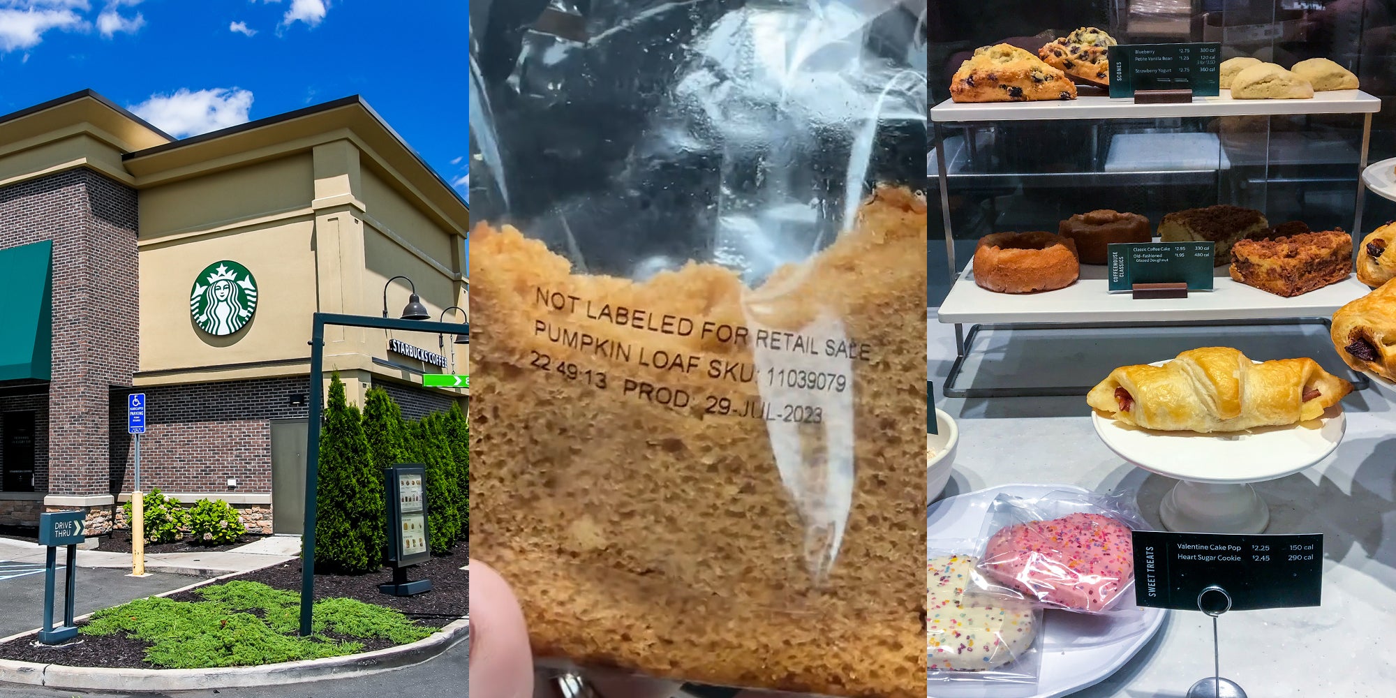 Starbucks Customer Questions Baked Goods ‘Produced’ by Date